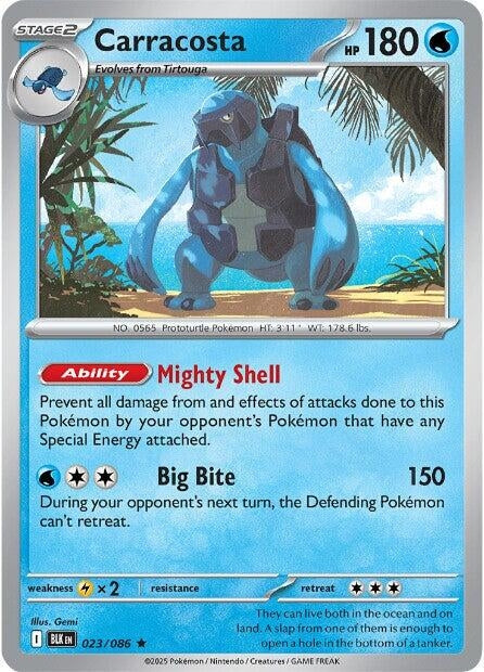 Image for Carracosta (023/086) [SV: Black Bolt] - Pokemon