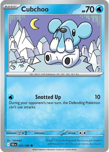 Image for Cubchoo (025/086) [SV: Black Bolt] - Pokemon