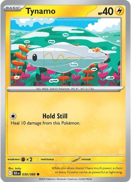 Image for Tynamo (030/086) [SV: Black Bolt] - Pokemon