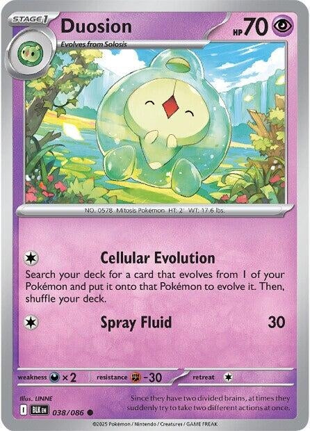 Image for Duosion (038/086) [SV: Black Bolt] - Pokemon