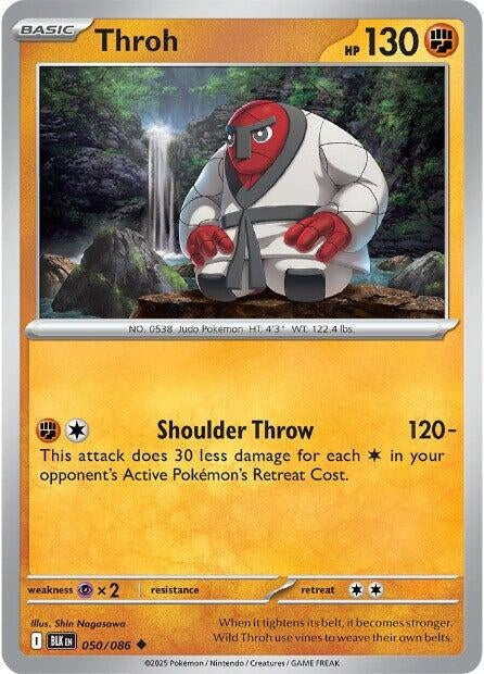 Image for Throh (050/086) [SV: Black Bolt] - Pokemon