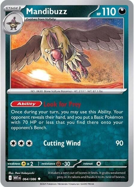 Image for Mandibuzz (064/086) [SV: White Flare] - Pokemon