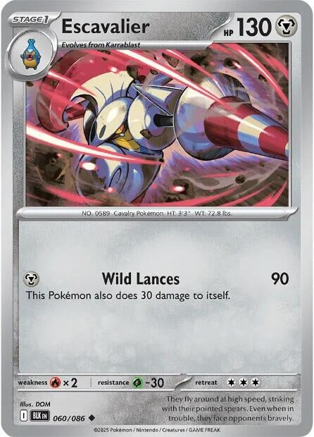 Image for Escavalier (060/086) [SV: Black Bolt] - Pokemon