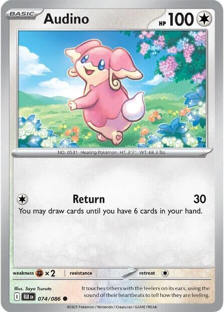 Image for Audino (074/086) [SV: Black Bolt] - Pokemon