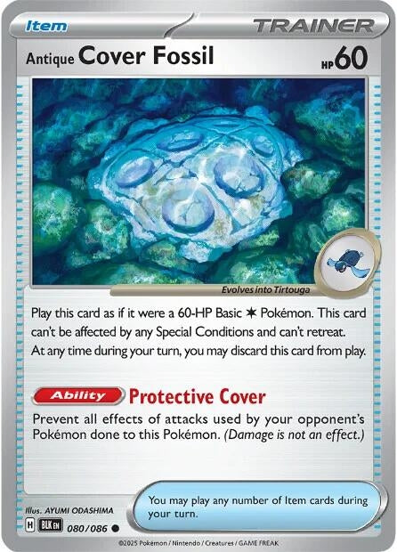 Image for Antique Cover Fossil (080/086) [SV: Black Bolt] - Pokemon