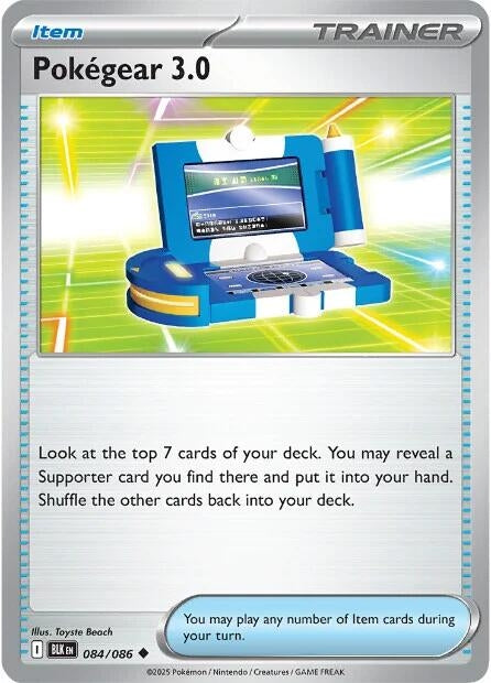 Image for Pokegear 3.0 (084/086) [SV: Black Bolt] - Pokemon