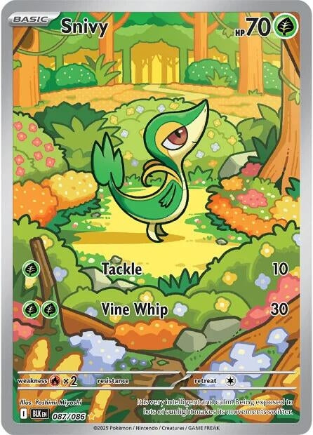Image for Snivy (087/086) [SV: Black Bolt] - Pokemon