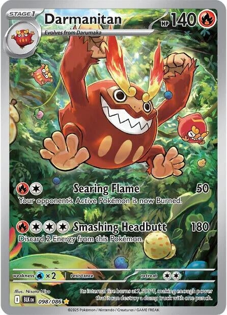 Image for Darmanitan (098/086) [SV: Black Bolt] - Pokemon