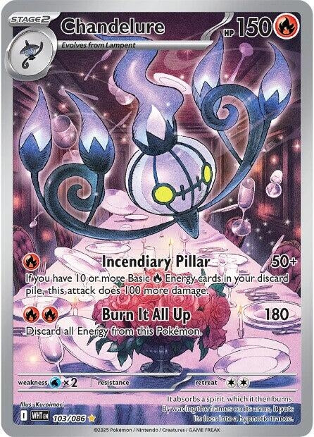 Image for Chandelure (103/086) [SV: White Flare] - Pokemon