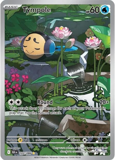 Image for Tympole (103/086) [SV: Black Bolt] - Pokemon