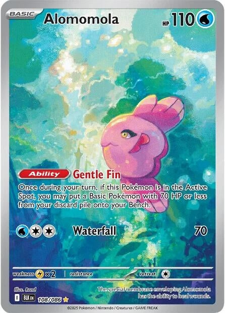 Image for Alomomola (108/086) [SV: Black Bolt] - Pokemon