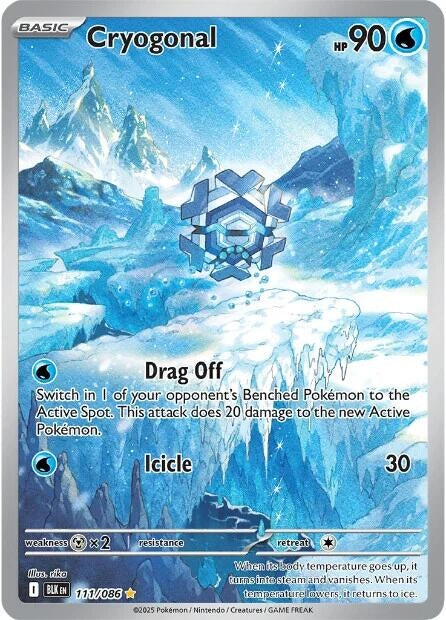Image for Cryogonal (111/086) [SV: Black Bolt] - Pokemon