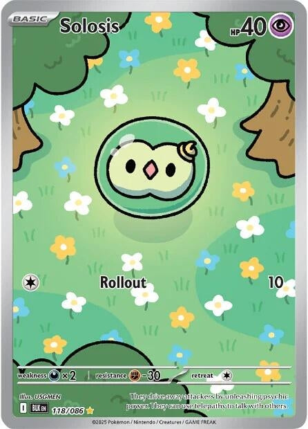 Image for Solosis (118/086) [SV: Black Bolt] - Pokemon