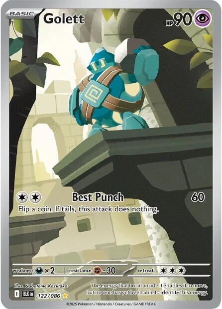 Image for Golett (122/086) [SV: Black Bolt] - Pokemon