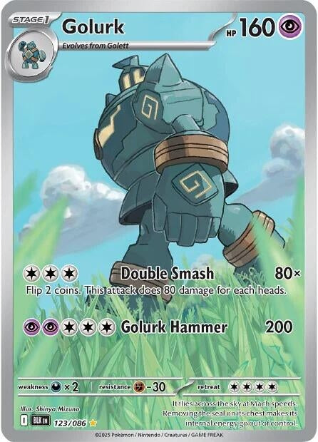 Image for Golurk (123/086) [SV: Black Bolt] - Pokemon