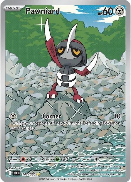 Image for Pawniard (142/086) [SV: Black Bolt] - Pokemon