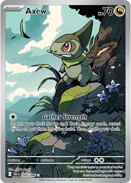 Image for Axew (145/086) [SV: Black Bolt] - Pokemon