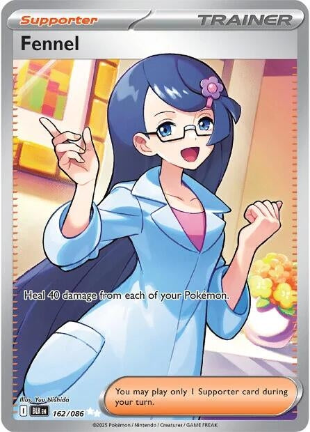 Image for Fennel (162/086) [SV: Black Bolt] - Pokemon