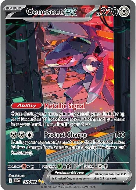 Image for Genesect ex (169/086) [SV: Black Bolt] - Pokemon