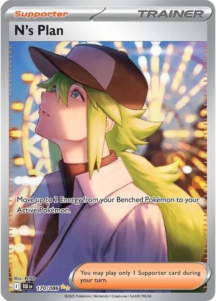 Image for N's Plan (170/086) [SV: Black Bolt] - Pokemon