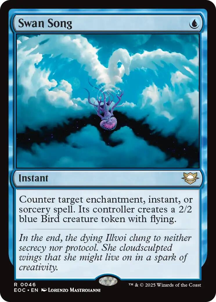 Image for Swan Song (46) [Edge of Eternities] - Magic: The Gathering