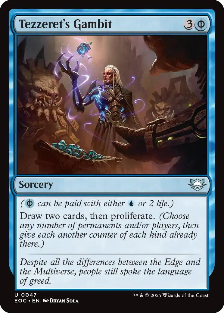 Image for Tezzeret's Gambit (47) [Edge of Eternities] - Magic: The Gathering
