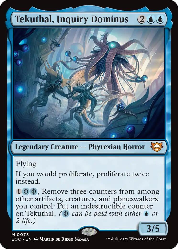 Image for Tekuthal, Inquiry Dominus (78) [Edge of Eternities] - Magic: The Gathering
