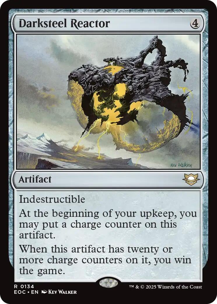 Darksteel Reactor (134) [Commander: Edge of Eternities]