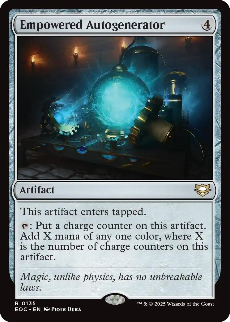 Image for Empowered Autogenerator (135) [Edge of Eternities] - Magic: The Gathering