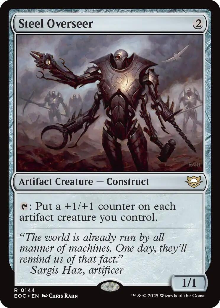 Image for Steel Overseer (144) [Edge of Eternities] - Magic: The Gathering