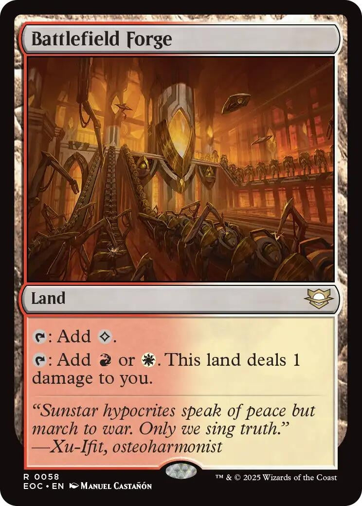 Battlefield Forge (58) [Commander: Edge of Eternities]