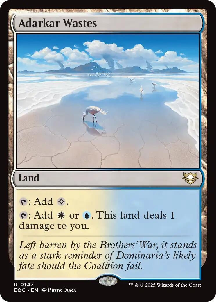 Image for Adarkar Wastes (147) [Edge of Eternities] - Magic: The Gathering