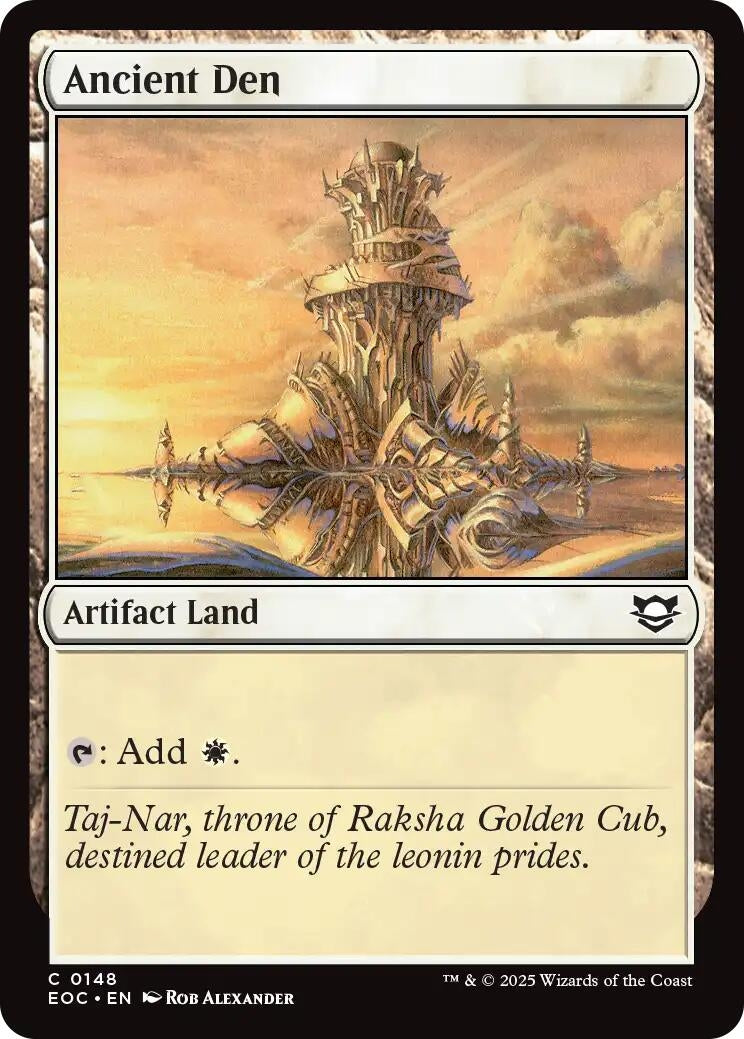 Image for Ancient Den (148) [Edge of Eternities] - Magic: The Gathering