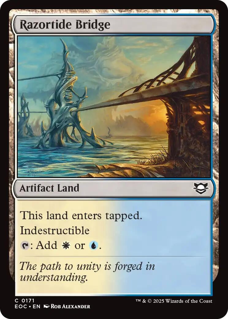 Image for Razortide Bridge (171) [Edge of Eternities] - Magic: The Gathering