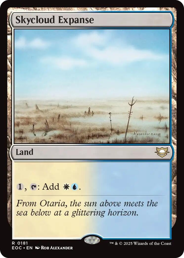 Image for Skycloud Expanse (181) [Edge of Eternities] - Magic: The Gathering