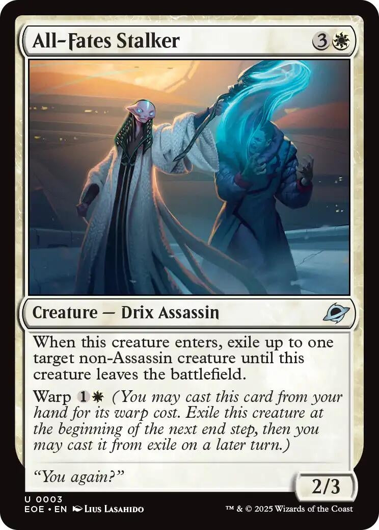 Image for All-Fates Stalker (3) [Edge of Eternities] - Magic: The Gathering