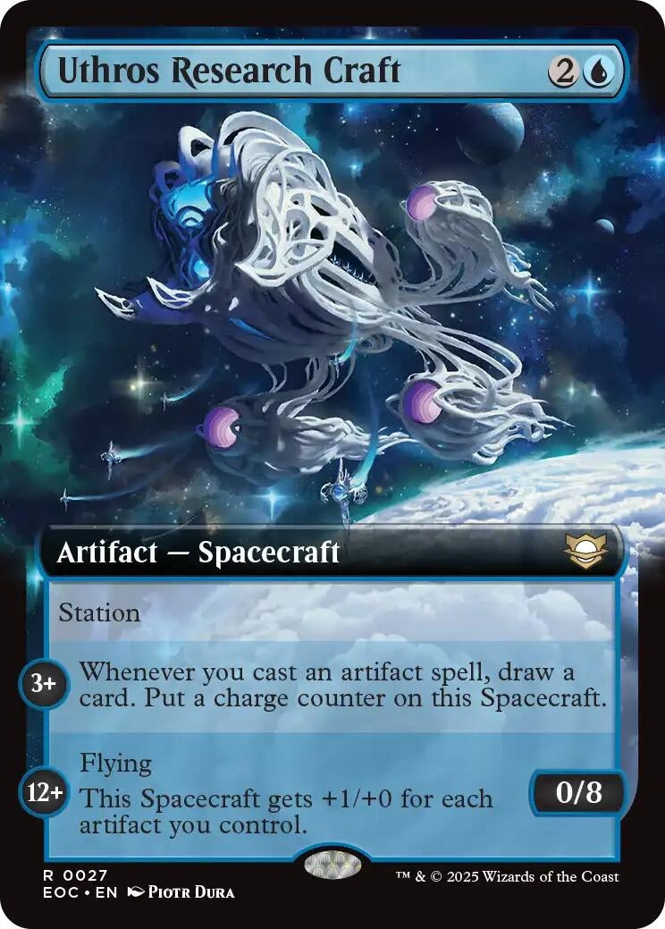 Image for Uthros Research Craft (Extended Art) (27) [Edge of Eternities] - Magic: The Gathering