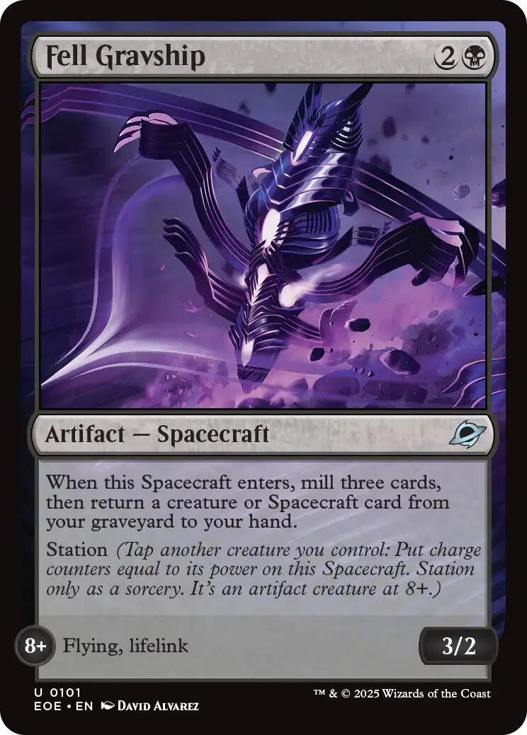 Image for Fell Gravship (101) [Edge of Eternities] - Magic: The Gathering