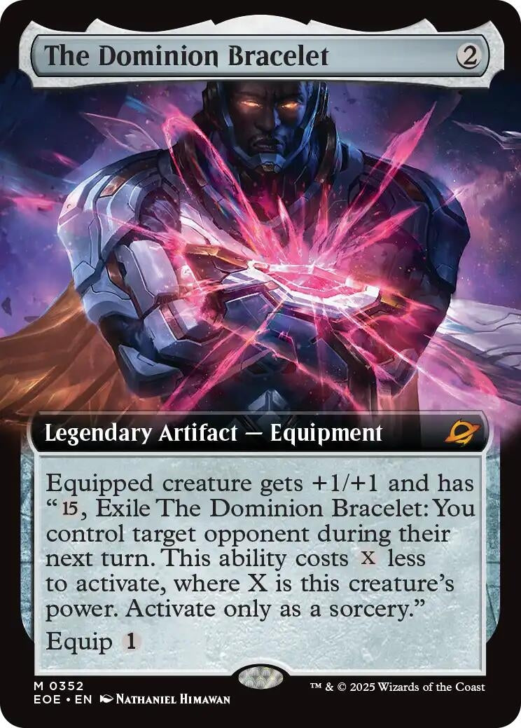 Image for The Dominion Bracelet (Extended Art) (352) [Edge of Eternities] - Magic: The Gathering
