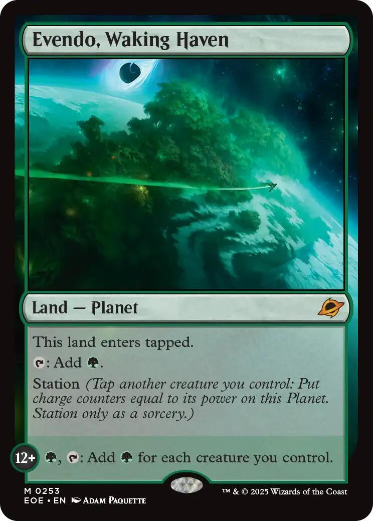 Image for Evendo, Waking Haven (253) [Edge of Eternities] - Magic: The Gathering
