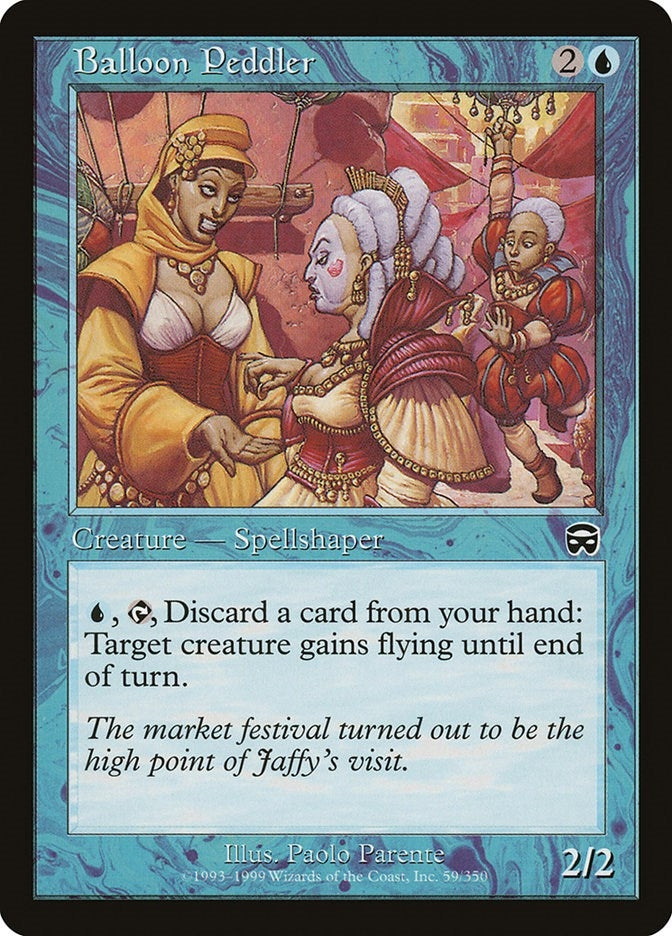 Image for Balloon Peddler (59) [Mercadian Masques] - Magic: The Gathering
