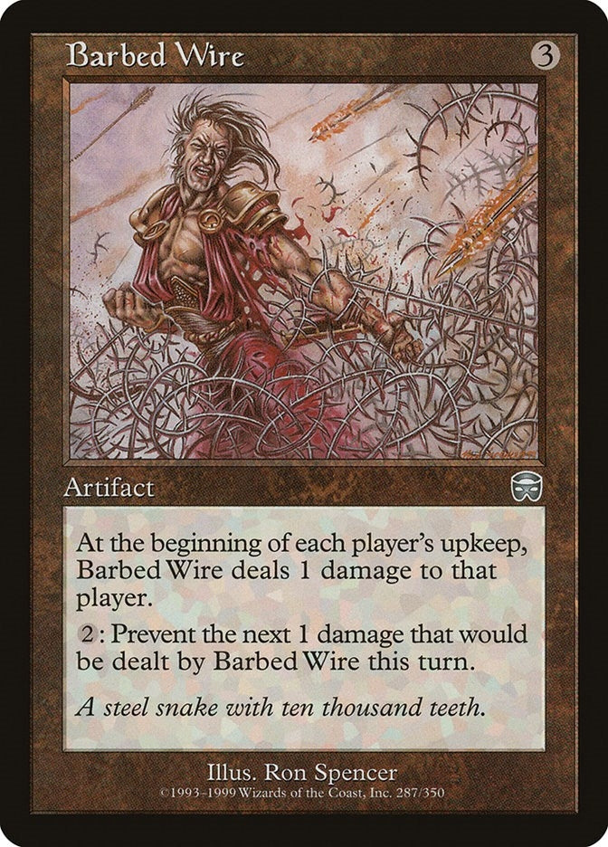 Image for Barbed Wire (287) [Mercadian Masques] - Magic: The Gathering