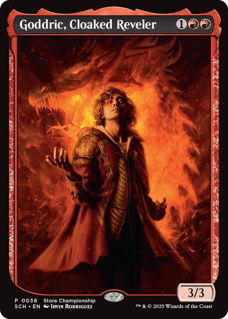 Image for Goddric, Cloaked Reveler (38) [Game Day & Store Championship Promos] - Magic: The Gathering