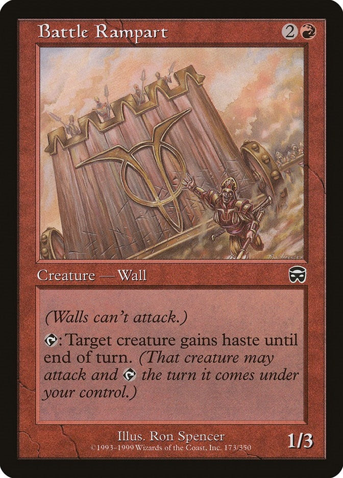 Image for Battle Rampart (173) [Mercadian Masques] - Magic: The Gathering