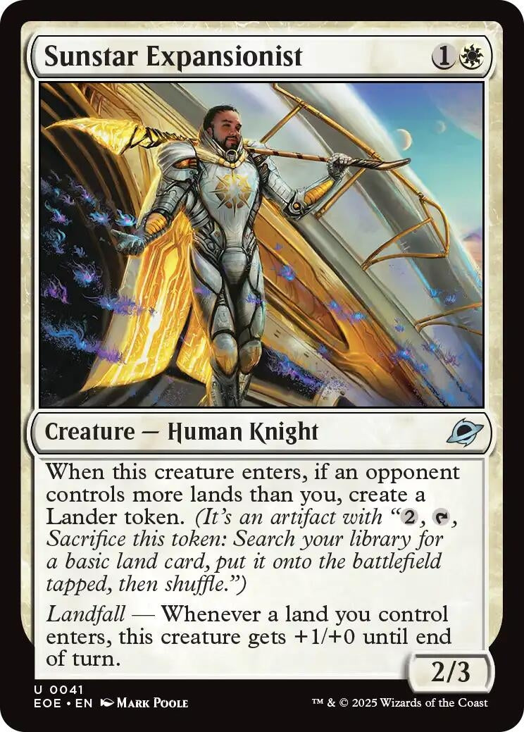 Image for Sunstar Expansionist (41) [Edge of Eternities] - Magic: The Gathering