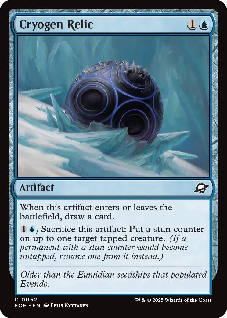 Image for Cryogen Relic (52) [Edge of Eternities] - Magic: The Gathering