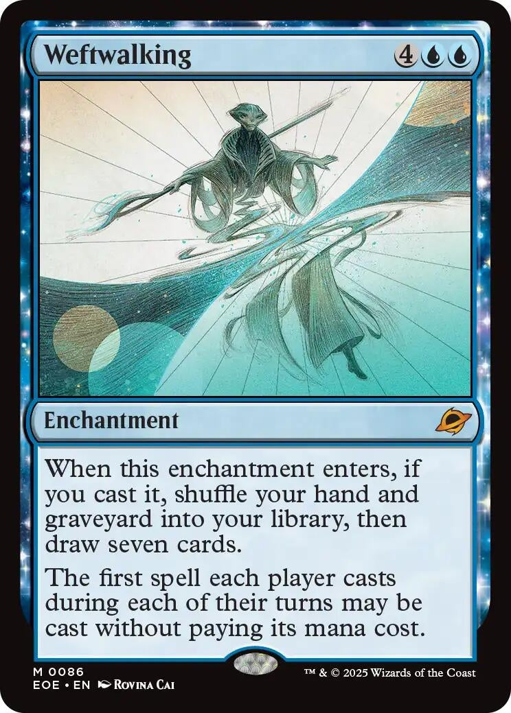 Image for Weftwalking (86) [Edge of Eternities] - Magic: The Gathering