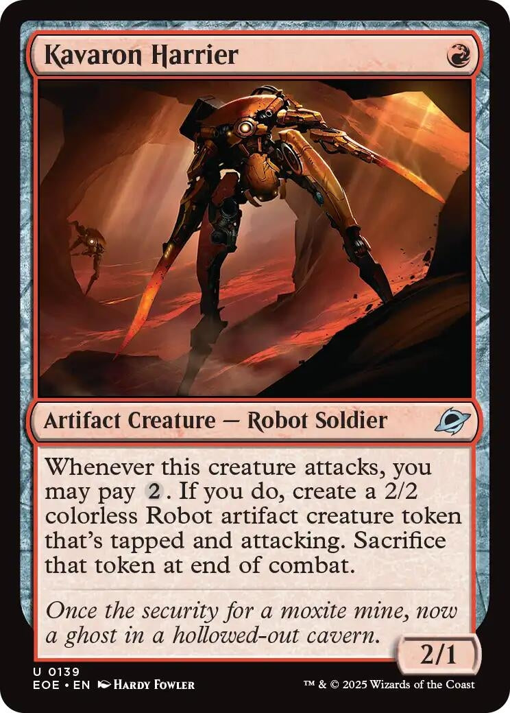 Image for Kavaron Harrier (139) [Edge of Eternities] - Magic: The Gathering