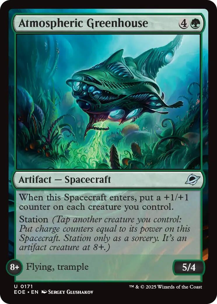 Image for Atmospheric Greenhouse (171) [Edge of Eternities] - Magic: The Gathering