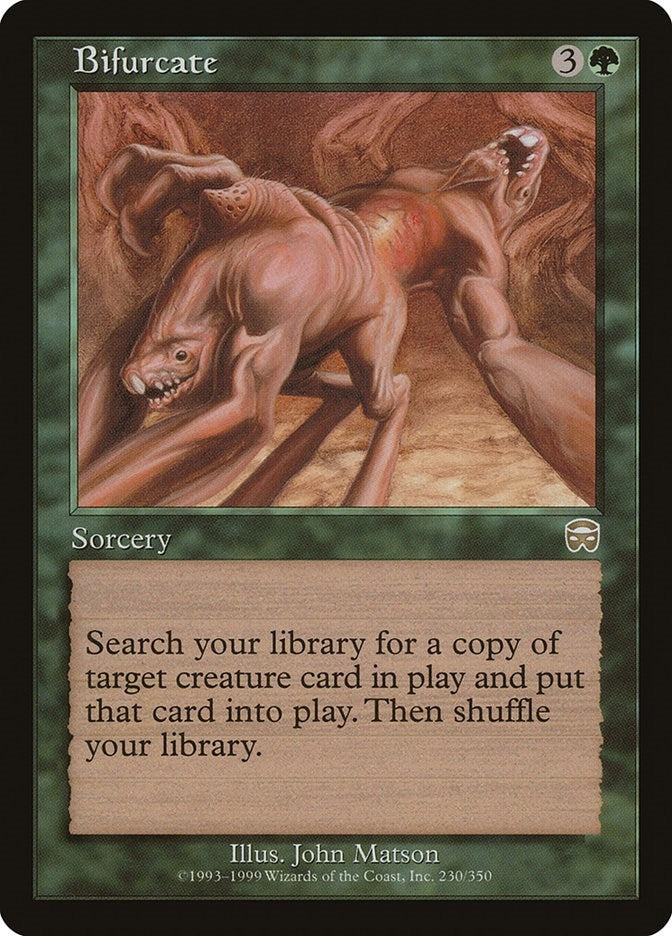 Image for Bifurcate (230) [Mercadian Masques] - Magic: The Gathering